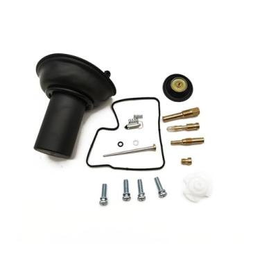 Imagem de 2 conjuntos de kit de reparo de carburador de carburador válvula de corte de ar de pistão a vácuo de diafragma para Shadow VLX600 VT600C VT600CD XL 600 C CD (1 conjunto)