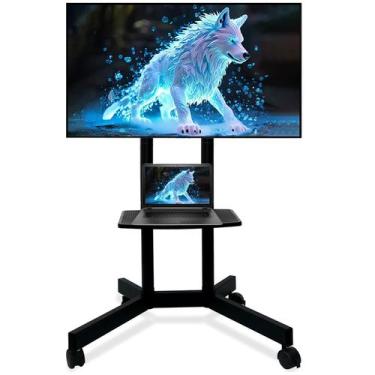 Imagem de Suporte de TV rolante SolidGrace para TVs de 32 a 70 polegadas de até 