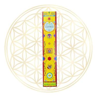 Imagem de Incenso de Massala SreeVani Indian Heritage Varetas Aromas, Cedar Wood