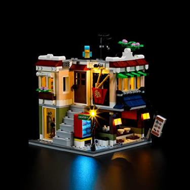 Imagem de BRIKSMAX Led Lighting Kit for LEGO-31131 Downtown Noodle Shop - Compatible with Lego Creator 3-in-1 Building Blocks Model- Not Include The Lego Set