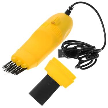 Imagem de Gatuida 4 peças de aspirador de pó com teclado mini USB com cabo USB para teclado, computador, recarregável, aspirador de mesa para limpar poeira (cor aleatória)