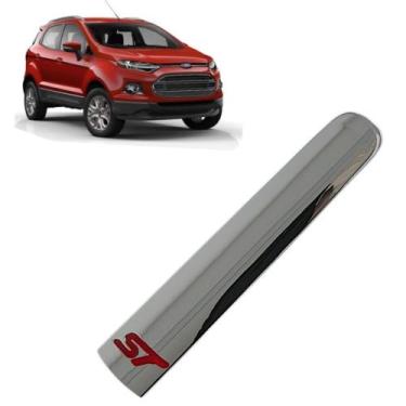 Imagem de Aplique Filete Cromado Alavanca Freio De Mão Ecosport 2013 Á 2019 - Tu