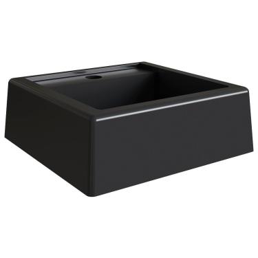 Imagem de Cuba De Apoio Para Banheiro Em Marmore Sintetico 94101 Preto Pp Preto