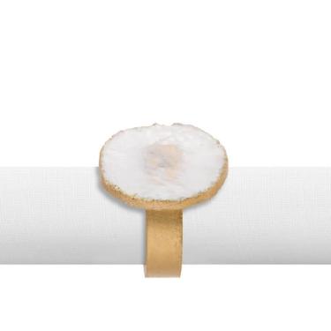 Imagem de Argola De Guardanapo Copa E Cia 4 Pçs Complement Classic Quartzo