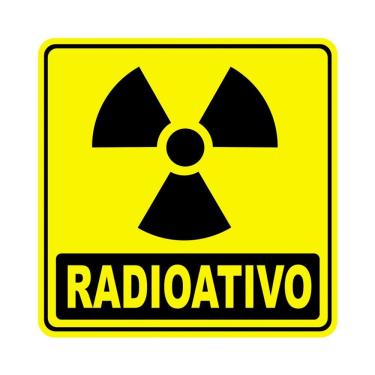 Imagem de Adesivo Lixo Reciclavel 15cmx15cm Nome Do Desenho Radioativo