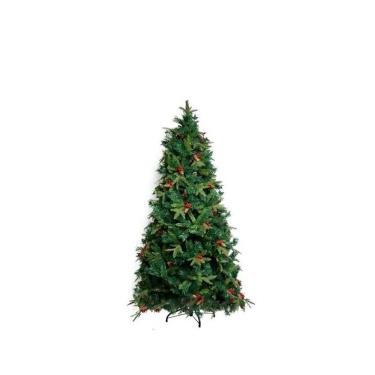 Imagem de Árvore De Natal Verde Com Berry 1,80cm Com 540 Galhos Ar018-18