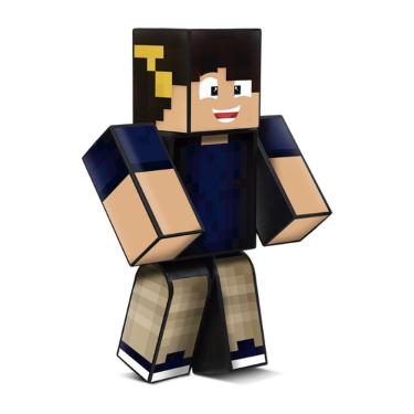 Imagem de Boneco Problems Marcelo Dry Minecraft - Algazarra Marcelo Dry