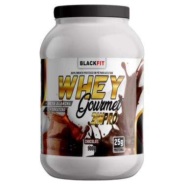 Imagem de WHEY Gourmet Chocolate 3w Pro 900g Com Beta Alanina + Creatina Melhor Que Growth - BCAA Pré Treino-Unissex