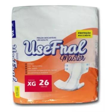 Imagem de Fralda Geriátrica Adulto Descartável Unissex Usefral Master Mega Taman