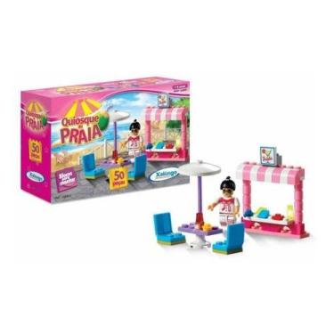 Imagem de Blocos De Montar Quiosque Da Praia 0529.8 - Xalingo - Napolestore