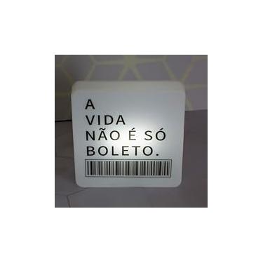 Imagem de Luminária Slim Box Boleto Luz Indireta Presente USB
