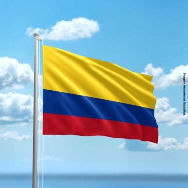 Imagem de Bandeira da Colômbia 80cmx140cm Tecido Oxford 100% Poliéster - Present