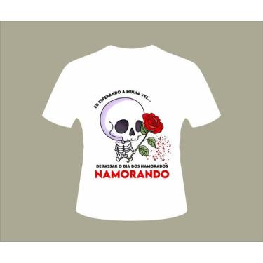 Imagem de Camiseta Esqueleto Apaixonado - GBS Artes Gráficas, P