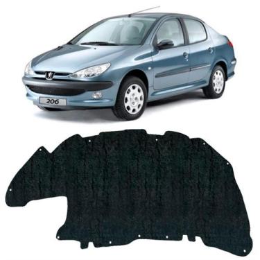 Imagem de Forro Capo Peugeot 206 1999 a 2011 Revestimento Manta Autocolante Isol