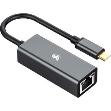 Imagem de Conversor Usb C Para Lan Rj45 5+