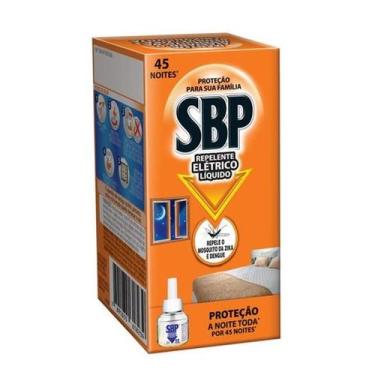 Imagem de Repelente Líquido Elétrico Refil SBP 45 Noites 32,9ml