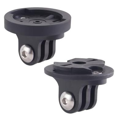 Imagem de Ranyi Adaptador de suporte de computador para ciclismo frontal compatível com Garmin Edge MTB 1050 1040 840 540 Solar 530 830 Explore 2 / GoPro Hero 13 12 11 10 9 / DJI Osmo Action 5 Pro 4 3