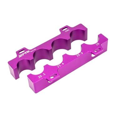 Imagem de Tachiuwa Morsa Garfo Dianteiro de Bicicleta Grampo de Cubo Morsa Resistente Multifuncional Metal Amortecedor Traseiro Fixação para Cortar Tubos de Assento, 12.9 X 5.4 X 1.7 Cm
