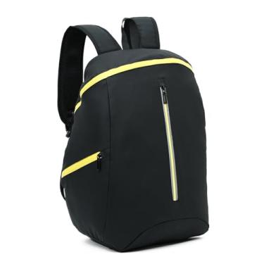Imagem de Acouto Motocicleta Backpack Motorcycle Celmet Bag Saco de Motocicleta Bag de Grande Capacidade Design Multi -ergonômico Livra Refletiva de Costas Respiráveis ​​para Passeio Noturno (Amarelo)