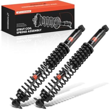 Imagem de A-Premium Substituição de amortecedor para Chevrolet Express 1996-2002 K1500 Suburban Tahoe Cadillac Escalade GMC Savana Yukon, traseira esquerda e direita, um conjunto de 2