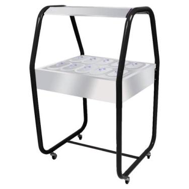 Imagem de Estufa Buffet para Condimentos Venâncio 10 Cubas EAS Pro-Self, 220V