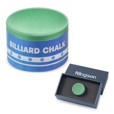 Imagem de NINGSON Giz de piscina circular para TAOM Pyro/V10, giz de bilhar redondo, giz de taco de alto desempenho para aderência e controle precisos, perfeito para jogadores de bilhar e sinuca