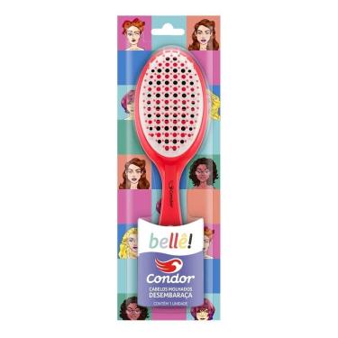 Imagem de Escova para Cabelo Condor Bellê Oval Desembaraça