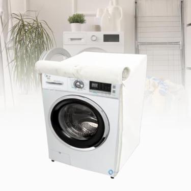 Imagem de CAPA PARA LAVA E SECA MIDEA 11KG TAMBOR 4D IMPERMEÁVEL (BRANCO)