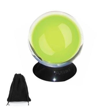 Imagem de DSJUGGLING Bola Fushigi que brilha no escuro de 75 mm, esfera flutuante profissional de 7,6 cm para apresentações de palco