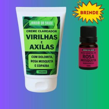 Imagem de Clareador de Virilha, Cotovelos, Axilas 100g Produzido com insumos da 