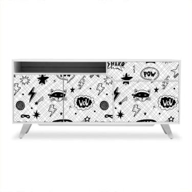 Imagem de Adesivo de Revestimento Móveis - Quadrinhos - Gibi - Comics - 140rev -