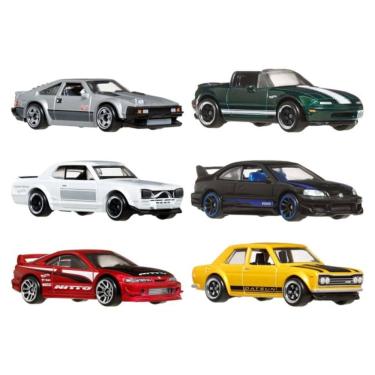 Imagem de Hot Wheels Collector Veiculo de Brinquedo Pacote Carros Japoneses MATTEL