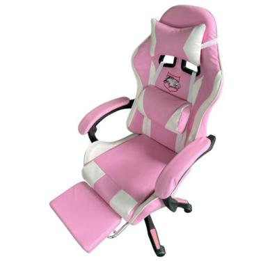 Imagem de Cadeira Gamer com apoio para os pés Reclinável Profissional p Escritór