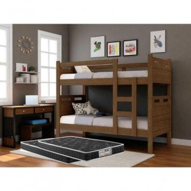 Imagem de Beliche Ou Duas Camas Solteiro C 2 Colchões - OUTRAS MARCAS