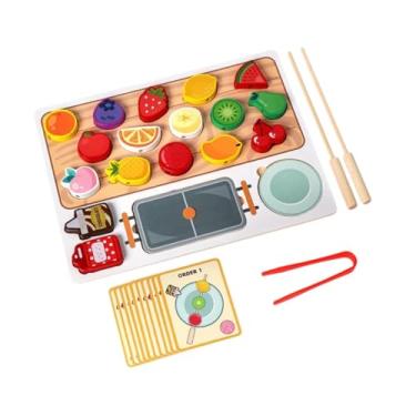 Imagem de Esquirla Conjunto de brinquedos de cozinha Conjunto de brinquedos para cozinhar comida Brinquedos educativos de dramatização Brinquedos de faz de conta