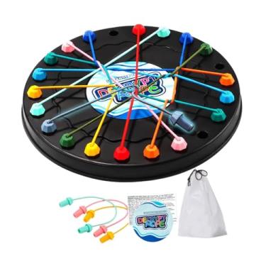 Imagem de menolana Corda Unclange Toy Education Early Education Interação filho Tabela Tabela Cérebro Teaser Rame Puzzle Plact Board for Kids Girls