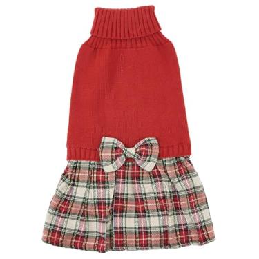 Imagem de Vestido suéter vermelho vinho GG (GG)