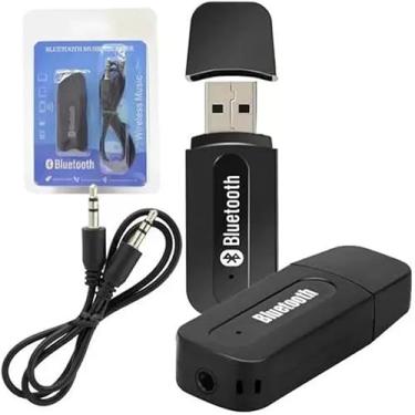 Imagem de Adaptador Bluetooth 5.0 USB Receptor Dongle Para PC Computador Notebook Compatível
