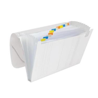 Imagem de Pasta sanfona a4 12div line cristal dac