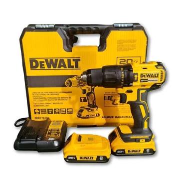 Imagem de Parafusadeira de Impacto Dewalt 20v com 2 baterias e maleta DCD7781D2