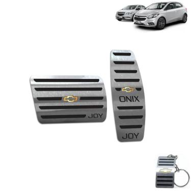 Imagem de Pedaleira Automático Chevrolet Onix Joy 2013 A 2020 Preto