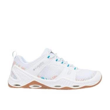 Imagem de Columbia Tênis esportivo feminino PFG Pro, Branco, azul-petróleo, 39