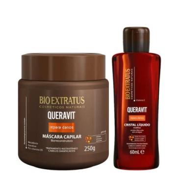 Imagem de Kit Queravit umectação capilar 1 Máscara 250ML 1 Cristal líquido 60ML 