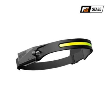 Imagem de Lanterna LED de Cabeça com Sensor de Indução e Cabo USB - no-brand