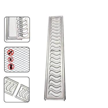 Imagem de Ralo Linear Znubi Elite Produto Profissional Para Obras 10x50 - Znubi 