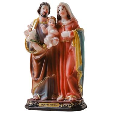 Imagem de Imagem Sagrada Família 12,5Cm Resina Importada