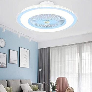 Imagem de Lustre Controle Remoto Ventilador de Teto Luzes Ventilador Ventiladores de Teto Inteligentes com Luzes Luxuoso Ventilador Lâmpada Iluminação Luminária Luzes Decoração de Quarto Regulável LED