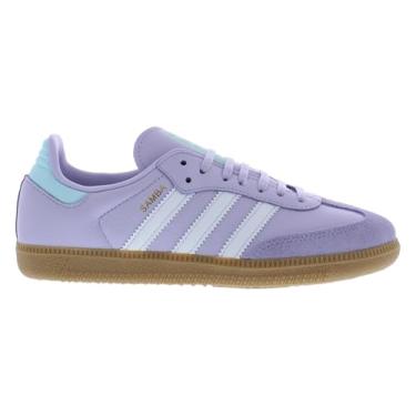 Imagem de adidas Samba OG Sapatos infantis grandes, Lavanda/branco, 20