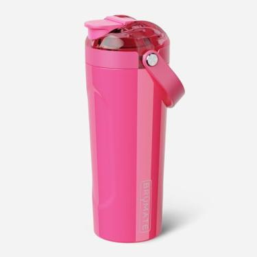 Imagem de BrüMate Coqueteleira MultiShaker | Aço inoxidável isolado 100% à prova de vazamento | Garrafa coqueteleira de proteína e pré-treino para academia | 740 ml (rosa neon)