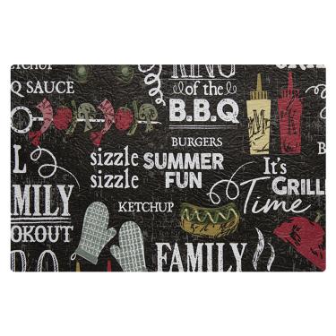 Imagem de 10 Jogo Americano Grill - Hambúrguer Impermeável Pvc